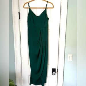 Express Green Midi Maxi Dress